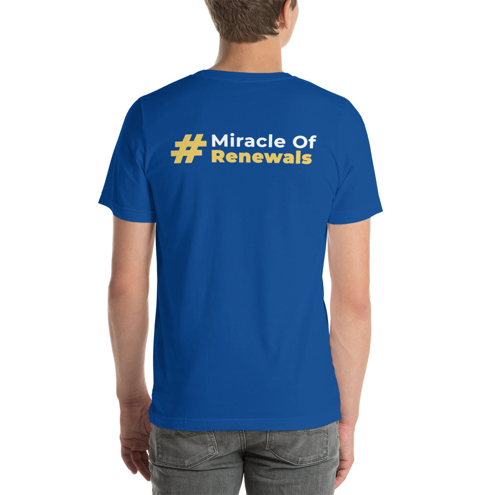 Unisex t-shirt Back (Miracle Of Renewals)