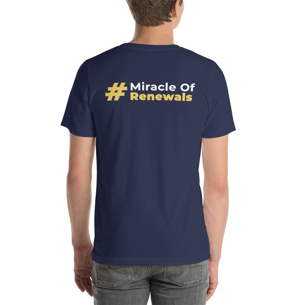 Unisex t-shirt Back (Miracle Of Renewals)